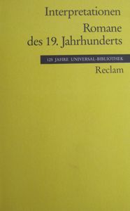 Romane des 19. Jahrhunderts