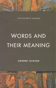 Words and Their Meaning