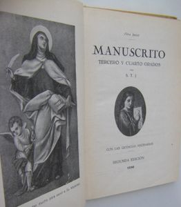 Manuscrito Tercero Y Cuarto Grados