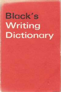 Black's Writing Dictionary