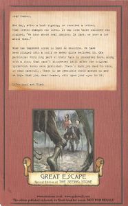 Great Escape - Special Edition of The Seeing Stone