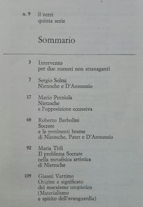 Il Verri - Numero 9