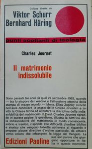 Il Matrimonio Indissolubile