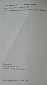 Il Matrimonio Indissolubile