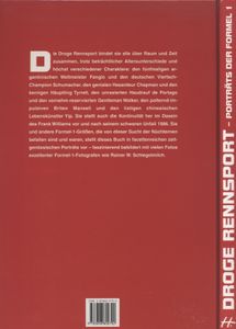 Droge Rennsport - Porträts der Formel 1