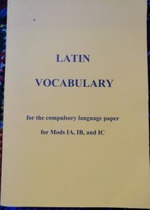 Latin Vocabulary