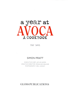 A Year at Avoca: A Cookbook