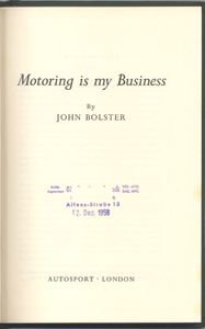 Motoring is my Business