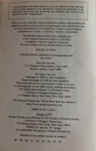 Rules of Prey