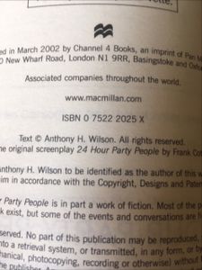 24 Hour Party People: What The Sleeve Notes Never Tell You