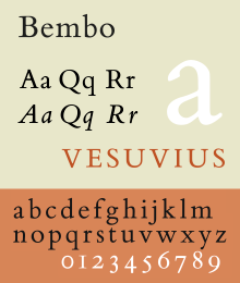 Monotype Bembo