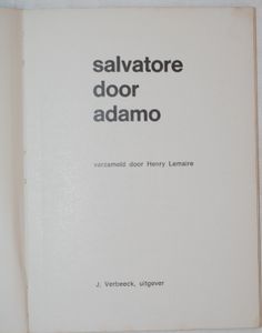 Salvatore door Adamo