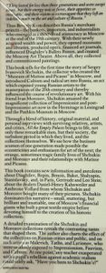 All the empty palaces: The merchant patrons of modern art in pre-Revolutionary Russia