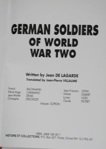 German soldiers of world war two