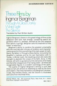 Three Films by Ingmar Bergman: Through A Glass Darkly, Winter Light, The Silence
