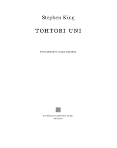 Tohtori Uni