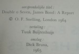 James Bond Onder Het Mes