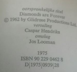 James Bond - Doden Voor Diamanten