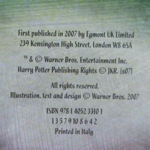 Harry Potter Poster Annual 2008