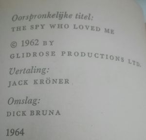 De Spion Die Mij Beminde (Een James Bond-verhaal)
