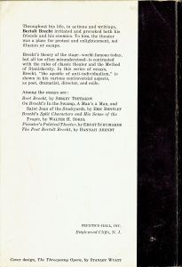 Brecht: A Collection of Critical Essays
