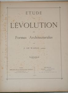 Étude Sur L´évolution Des Formes Architecturales 