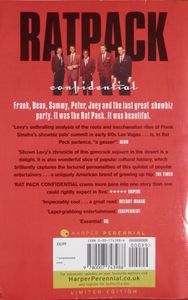 Ratpack Confidential: Frank, Dean, Sammy, Peter, Joey, and the Last Great Show Biz Party