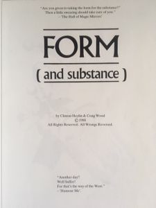 Form (And Substance): Joy Division