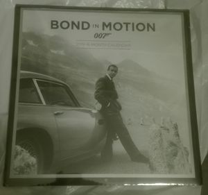 Bond In Motion 007 - 2019 16 Month Calendar