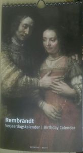 Rembrandt Verjaardagskalender / Birthday Calendar