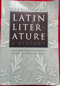Latin Literature: A History