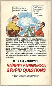 MAD's Snappy Answers To Stupid Questions