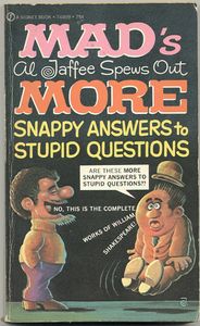 MAD's Al Jaffee Spews Out More Snappy Answers To Stupid Questions