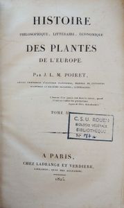 Histoire philosophique, littéraire, économique des plantes de l'Europe. Tome II