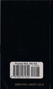 Pocket Ref: Fourth Edition