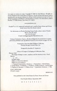 The Shape Of Things To Come: Prophecy And The American Voice