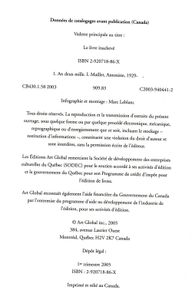 Le Livre Inachevé
