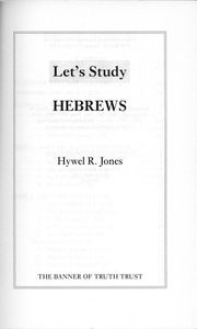 Let's Study Hebrews