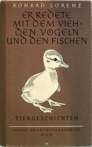 Er redete mit dem Vieh, den Vögeln und den Fischen