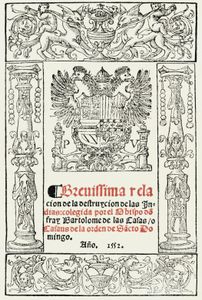 Brevísima relación de la destrucción de las Indias