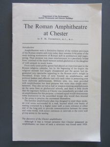 The Roman Amphitheatre At Chester
