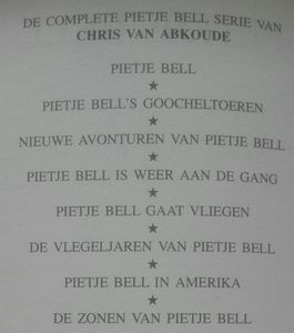 Pietje Bell's Goocheltoeren