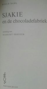Sjakie En De Chocolade Fabriek