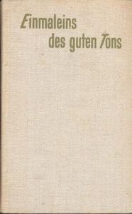 Einmaleins des guten Tons