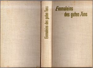 Einmaleins des guten Tons