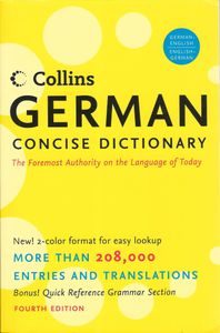 Collins German Concise Dictionary