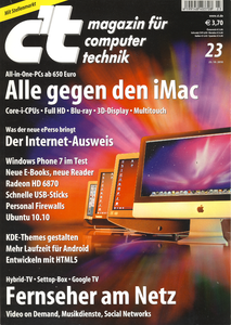 c't - Magazin Für Computertechnik 23/2010
