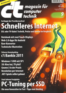 c't - Magazin Für Computertechnik 09/2011