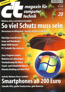 c't - Magazin Für Computertechnik 20/2011