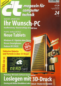 c't - Magazin Für Computertechnik 24/2013